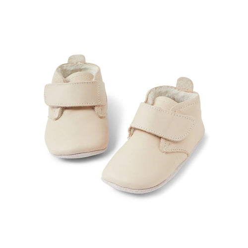 Babbucce in pelle morbida, Desert arctic milk