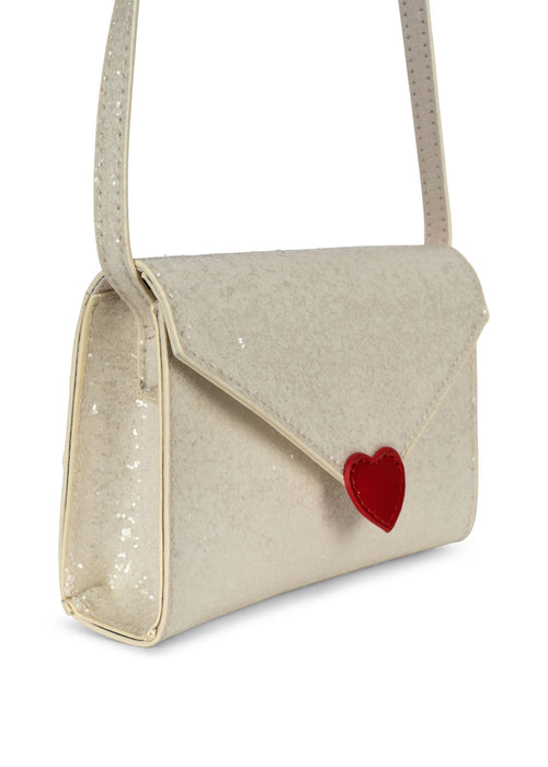Glitter Shoulder Bag, Heart