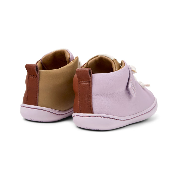 Scarpe in pelle multicolore lilla, Peu | Camper per bambini