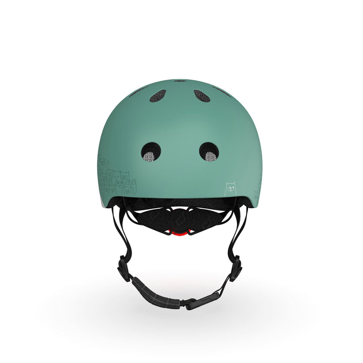 Casco riflettente per bambini, XXS-S, Foresta