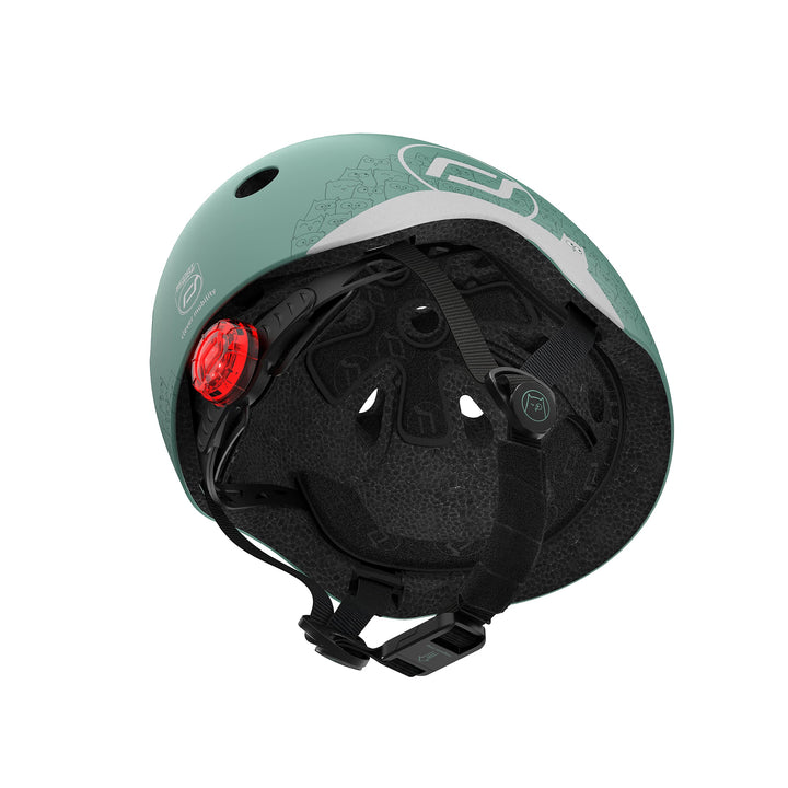 Casco riflettente per bambini, XXS-S, Foresta