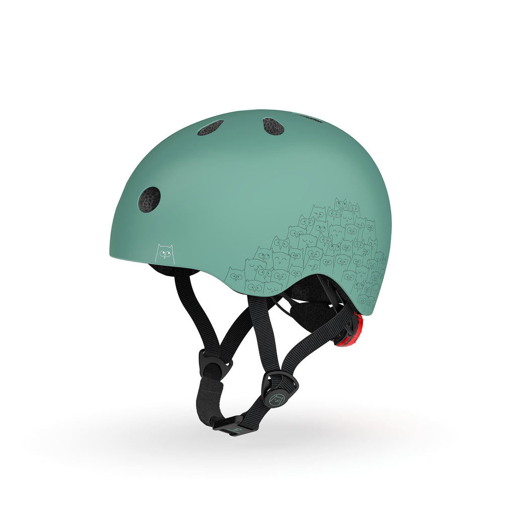 Reflective Helmet for Kids, XXS-S, Forest
