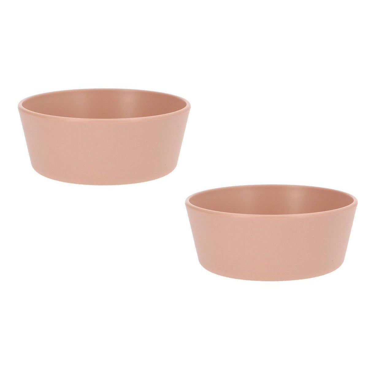 Bowl Set (2pcs), Light Pink