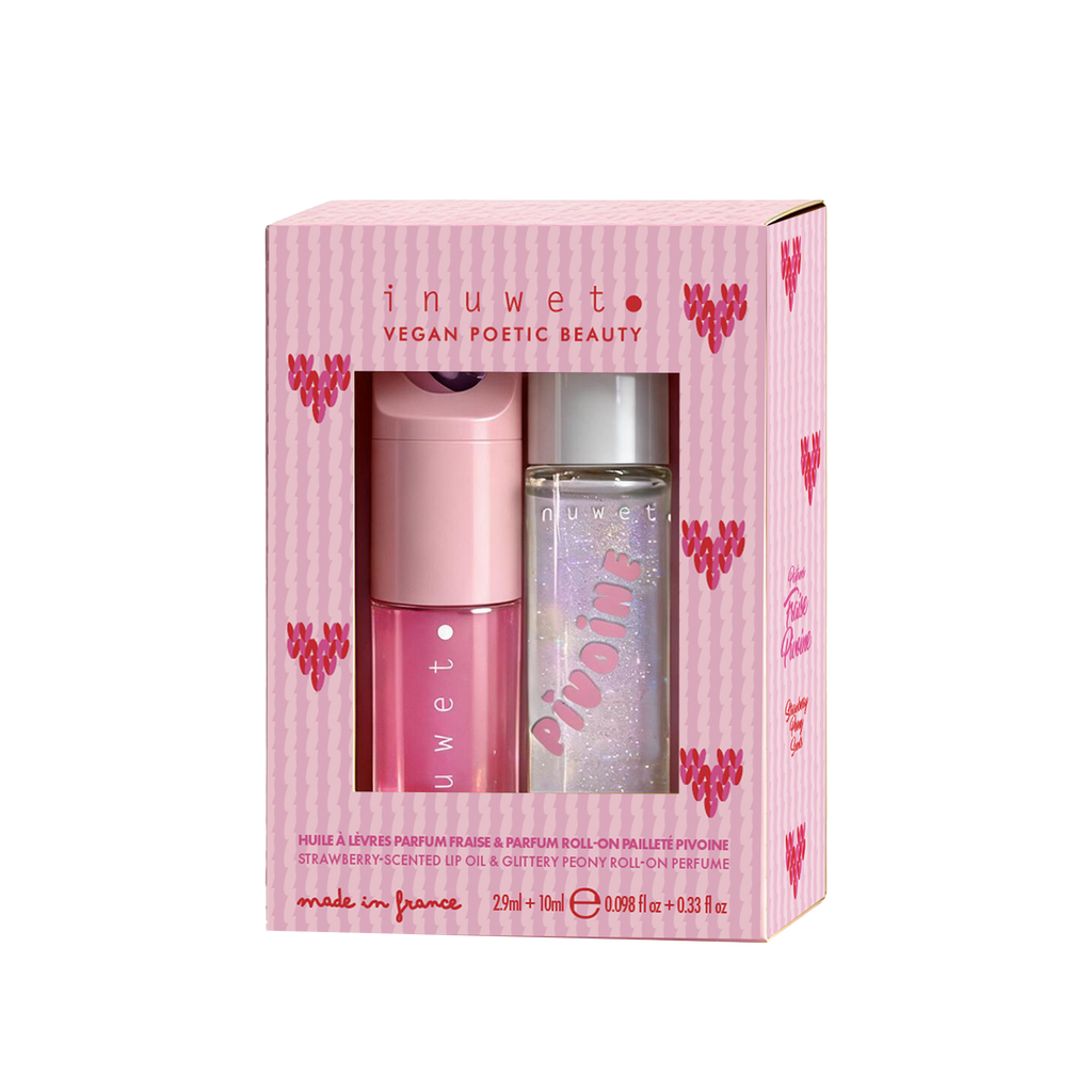 Cofanetto Santamania, Olio labbra e profumo roll-on