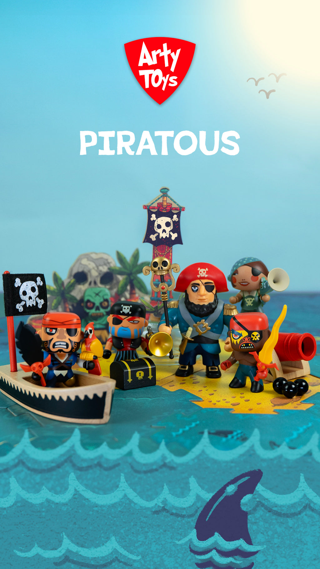 Ze, Piratous Arty toys