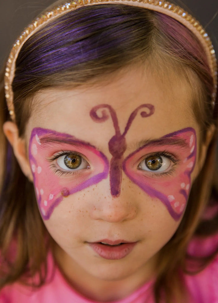 Colori bio face painting per bambini 3 colori, Fata e Farfalla