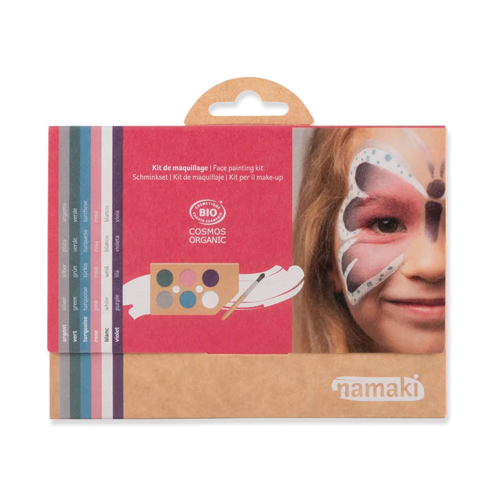 Colori bio face painting per bambini 6 colori, Mondi Incantati