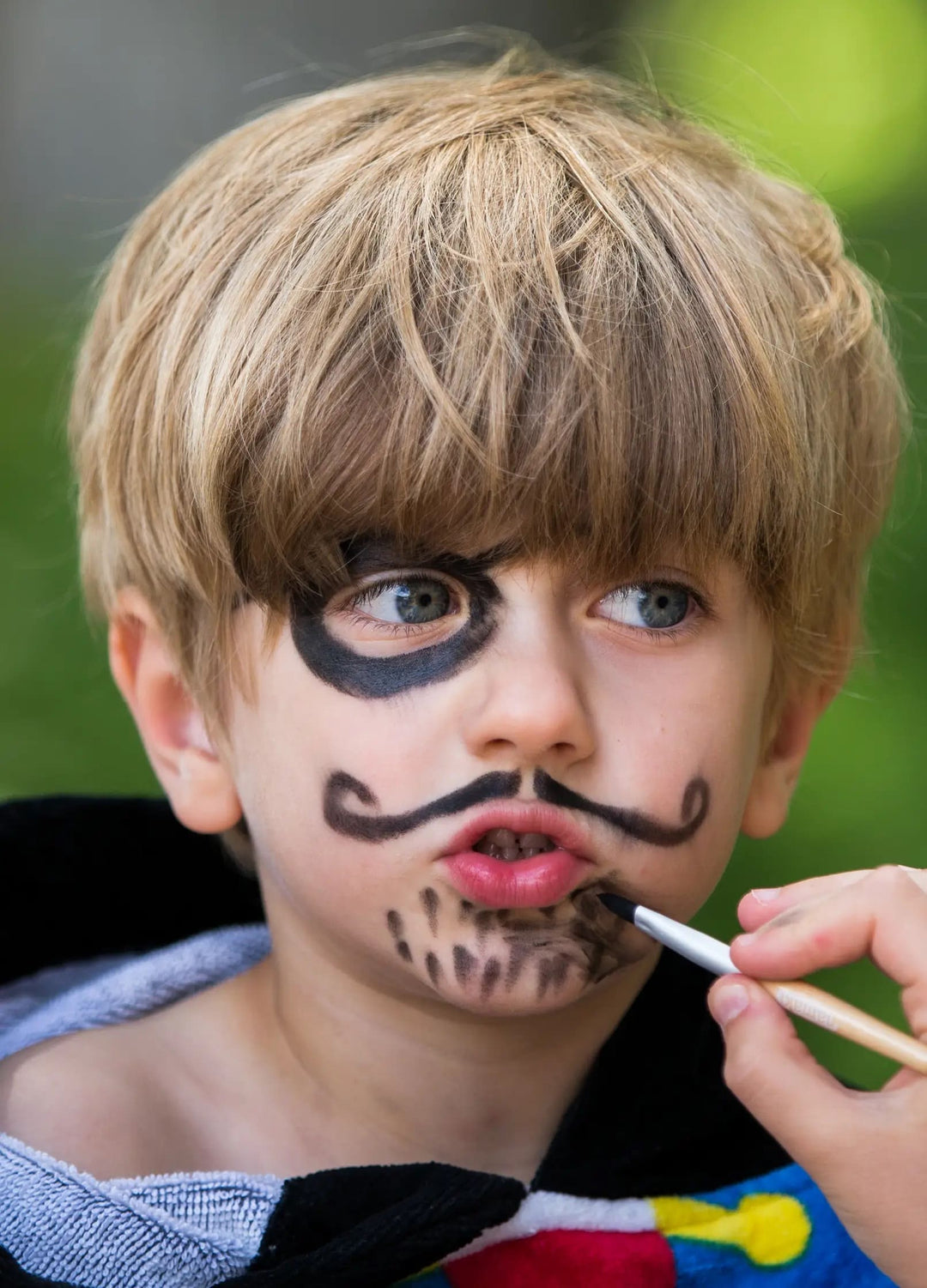 Colori bio face painting per bambini 3 colori, Pirata e Coccinella