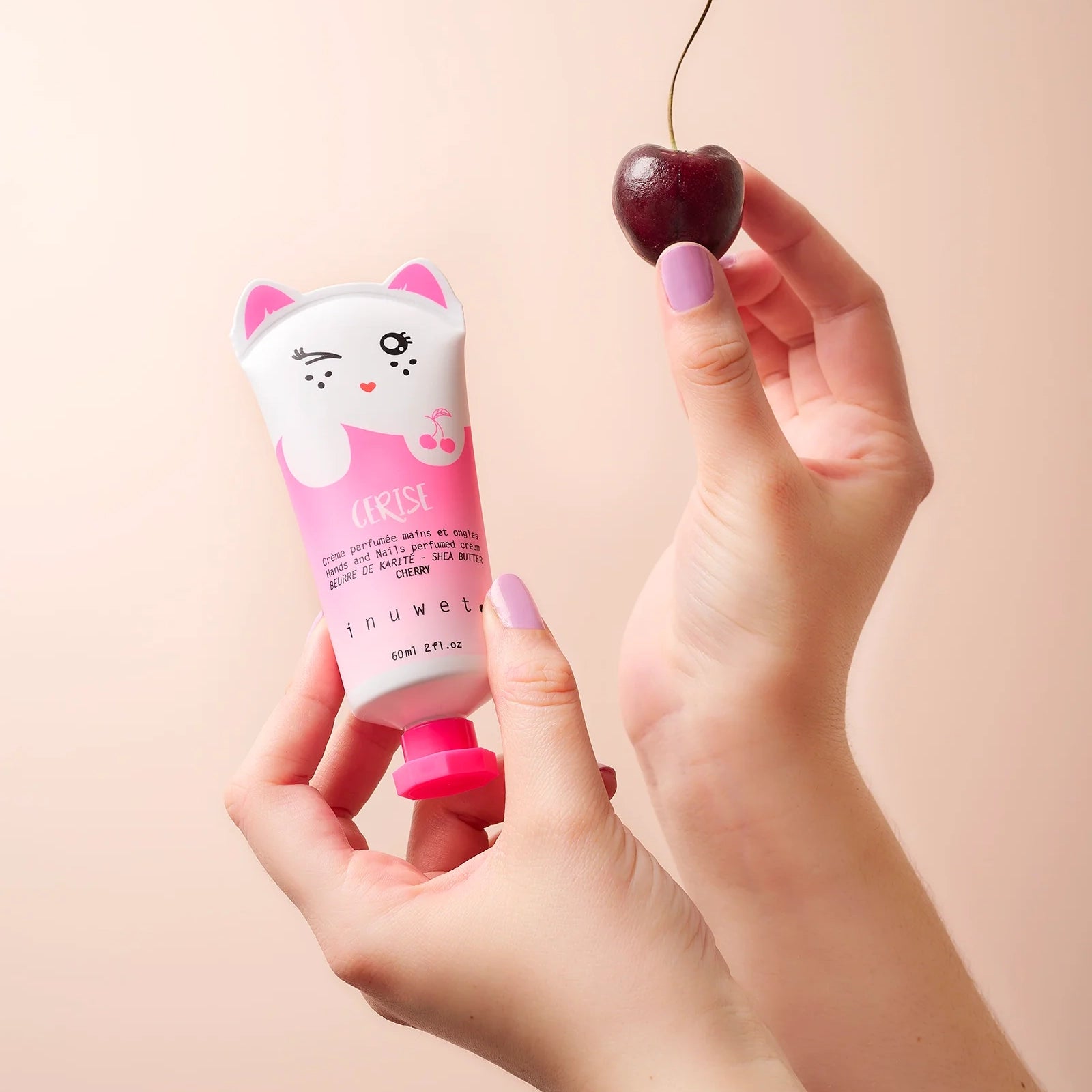Crema idratante vegan mani e unghie – Ciliegia