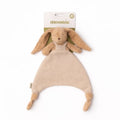 Doudou coniglio Moonie Cappuccino in lino e cotone biologico