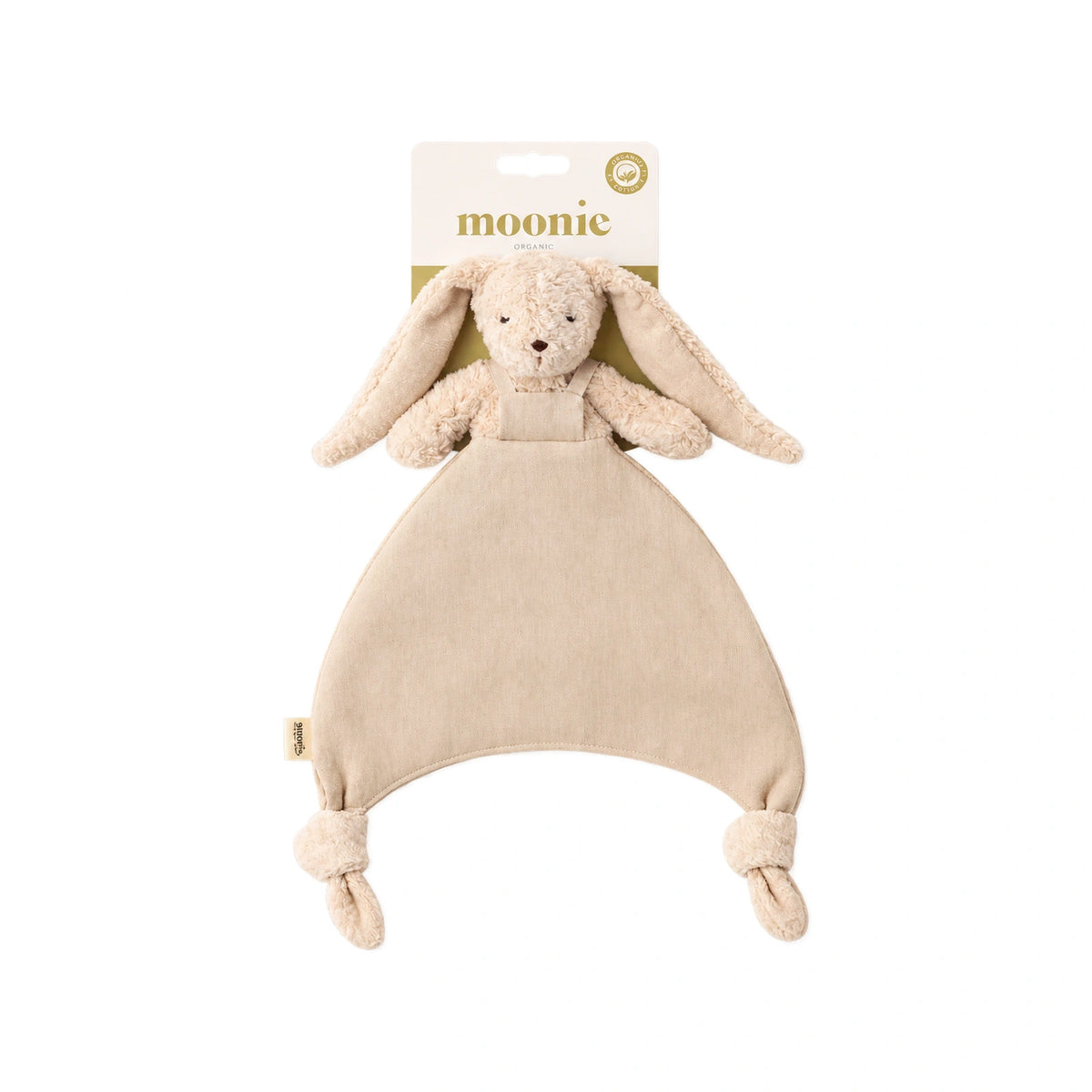 Doudou coniglio in lino e cotone biologico, Sand | Moonie