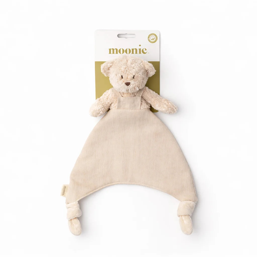 Doudou orsacchiotto Moonie Sand in lino e cotone biologico