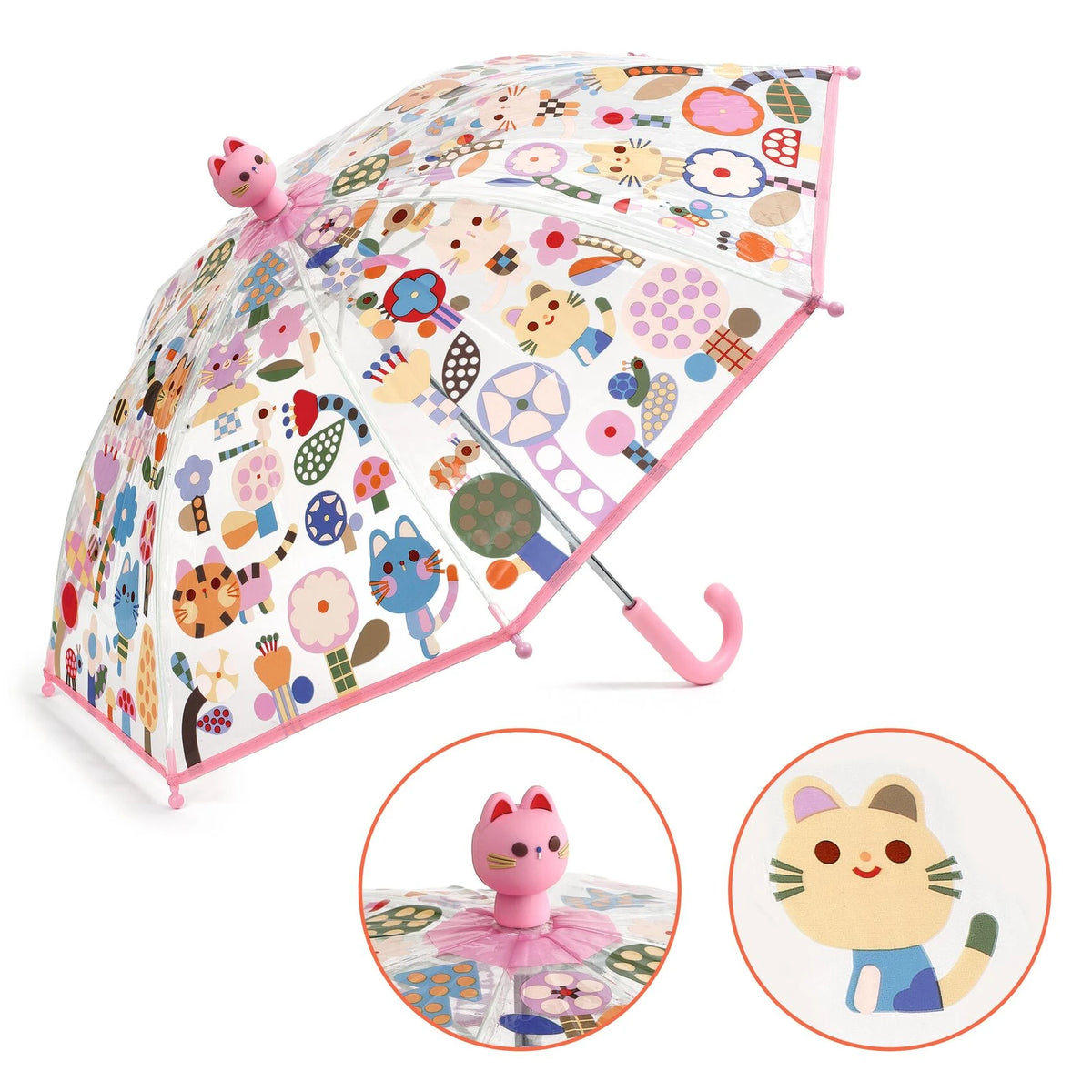 Ombrello per bambini, Gatto – Djeco