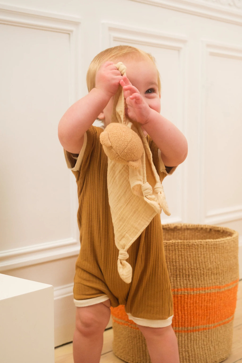 Doudou ours Marcel en coton biologique