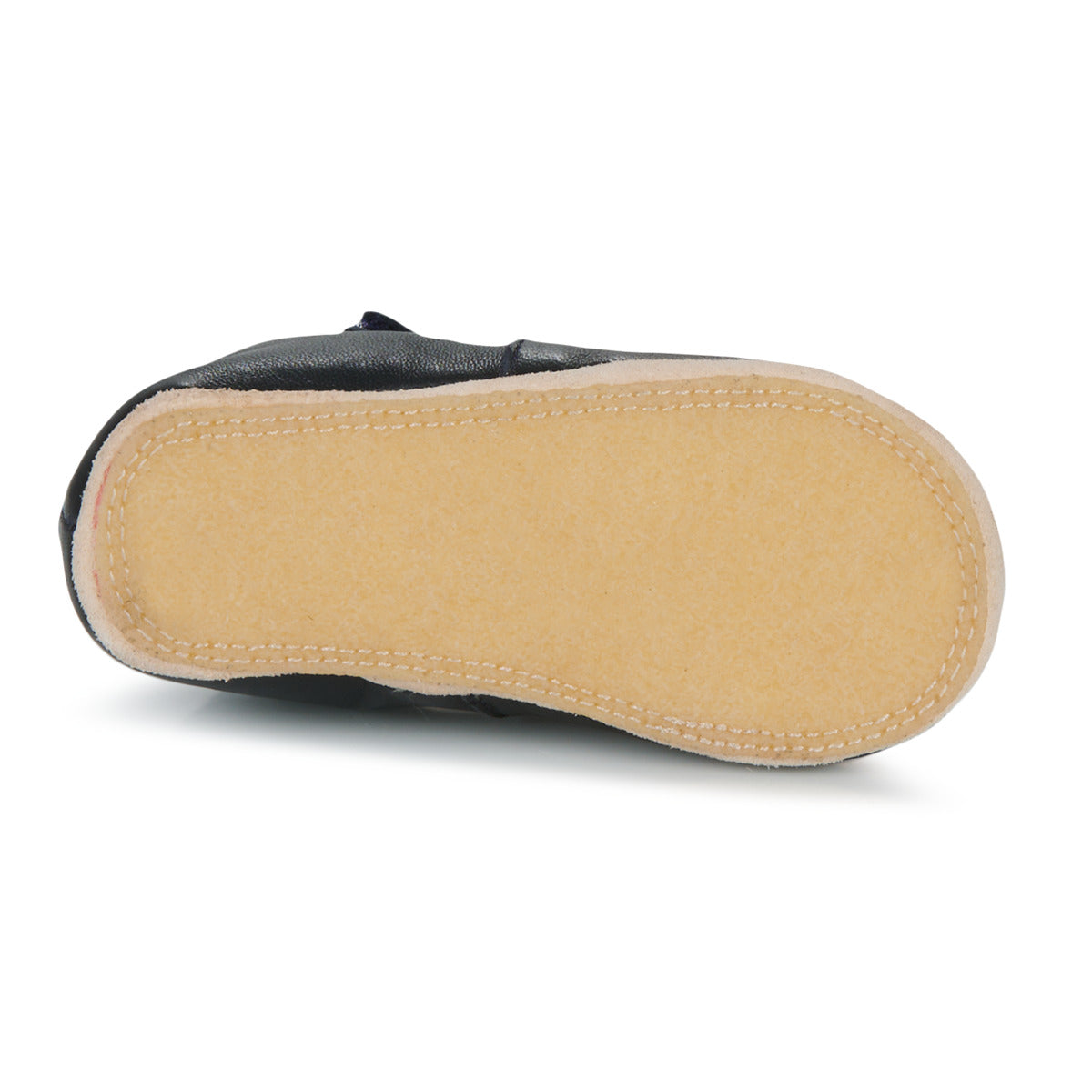 Scarpine in pelle con cinturino a T, Blu navy | Easy Peasy