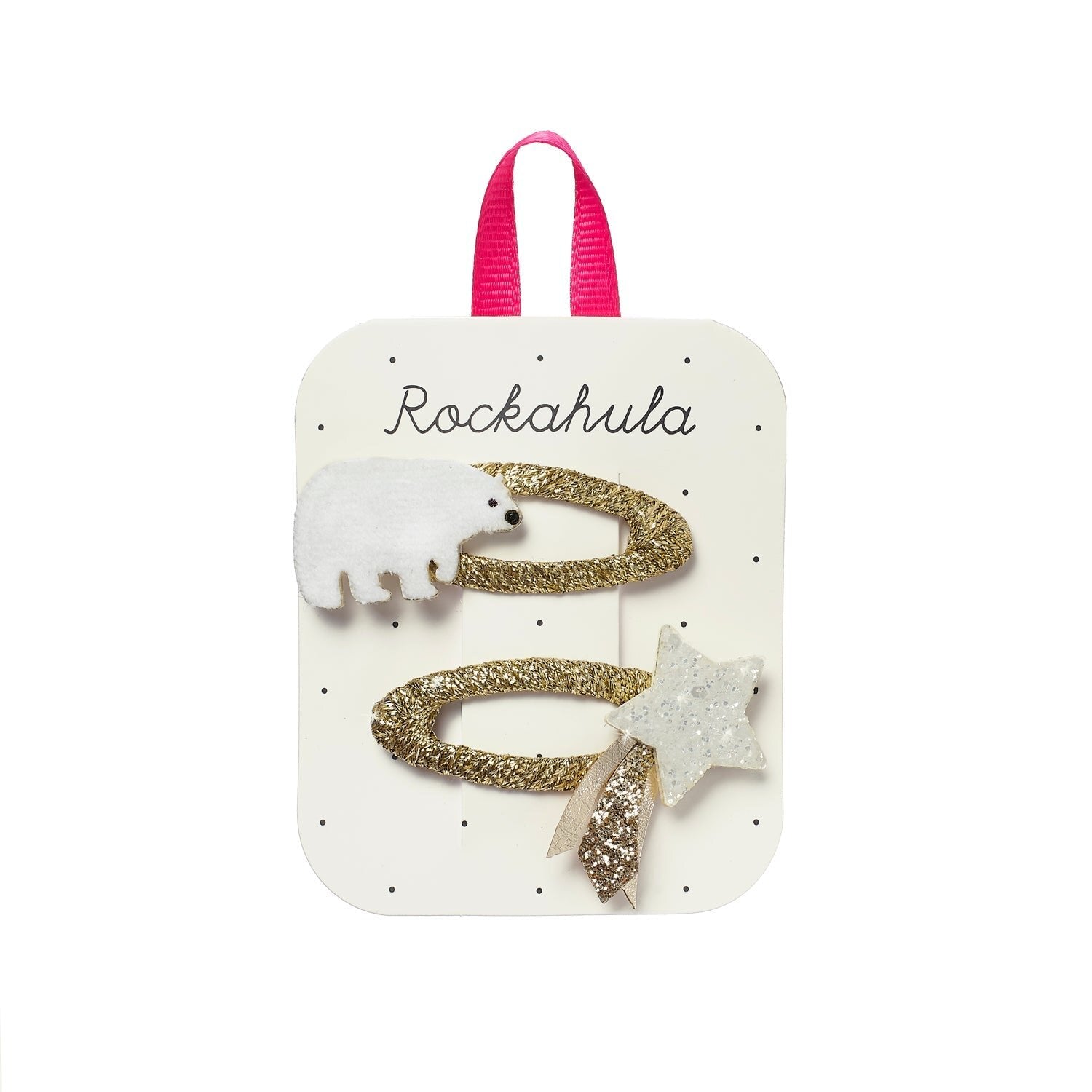 Fermagli per capelli Orso Polare Innevato