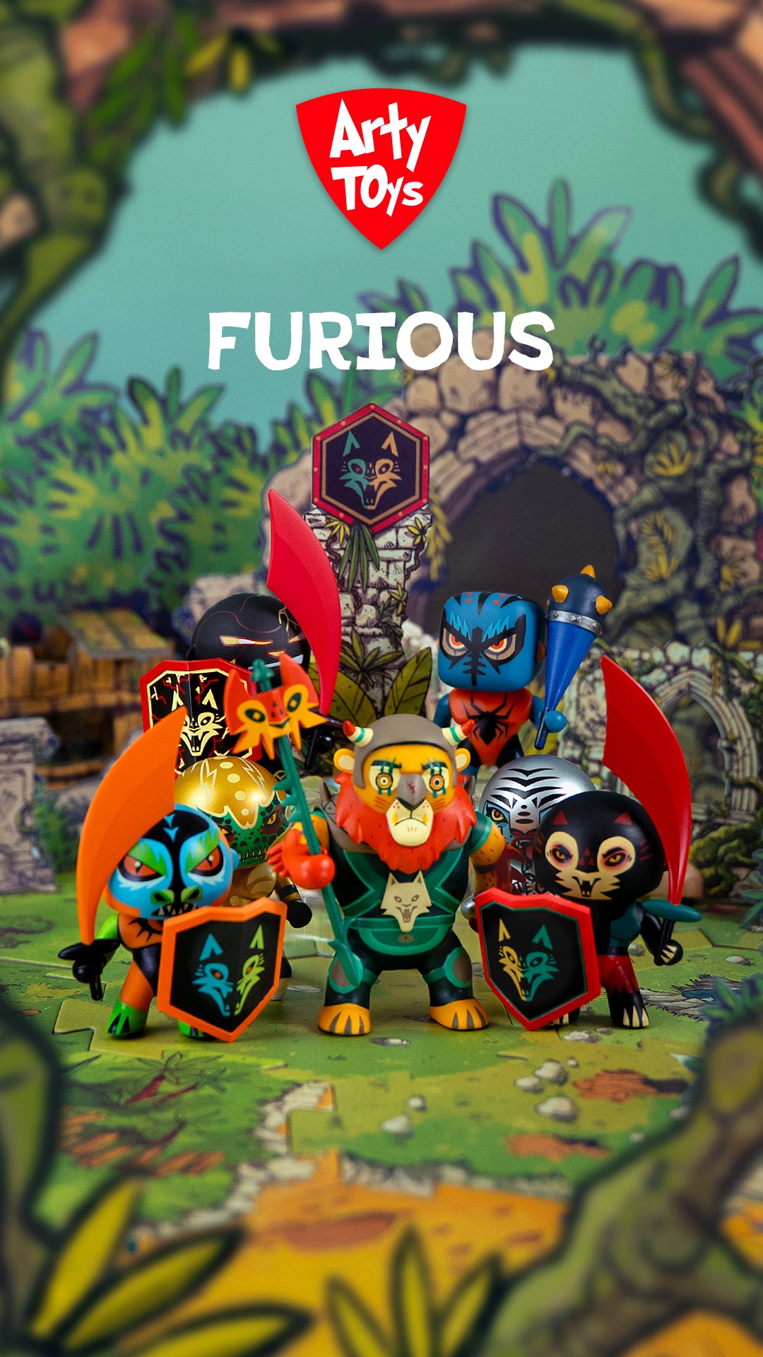 Terrible & Monster, Furious Arty toys