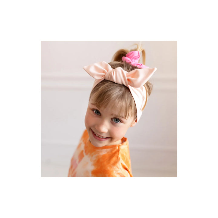 Fascia capelli bimba Light peach