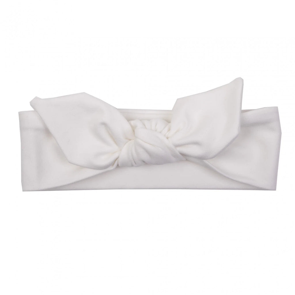 White baby hair band