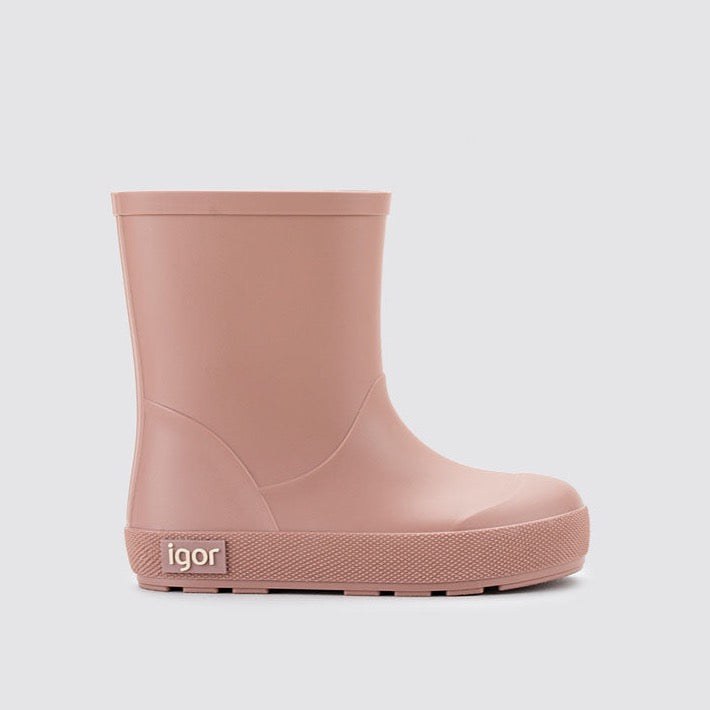 Stivali pioggia in gomma Rosa