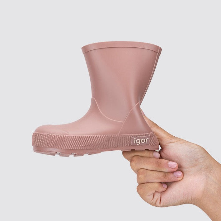 Stivali pioggia in gomma Rosa