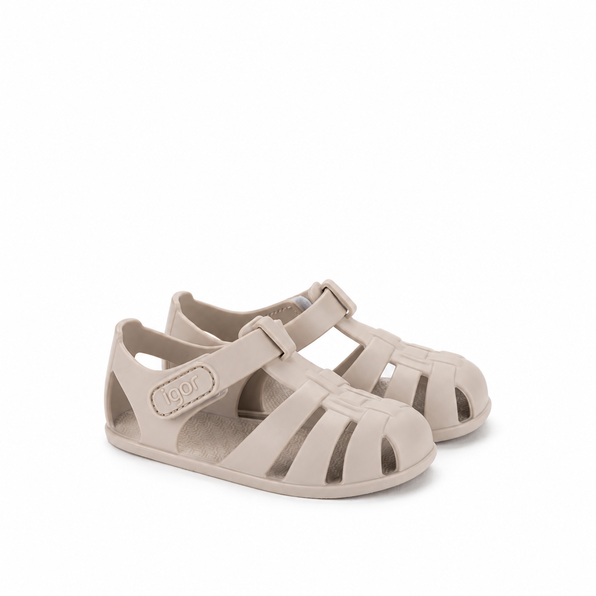 Sandali da spiaggia concetto barefoot, Arena
