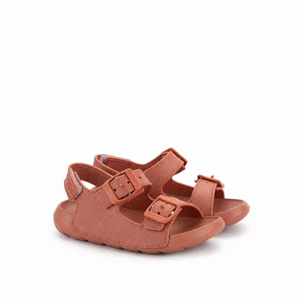Sandali leggeri e flessibili in gomma morbida, Maui Terracotta