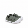 Scarpe in tela concetto barefoot, Kaki
