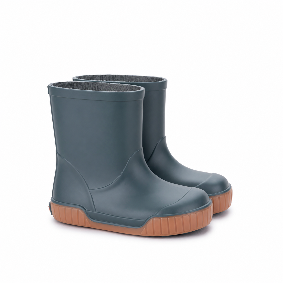 Stivali da pioggia barefoot Pau Grigio petrolio