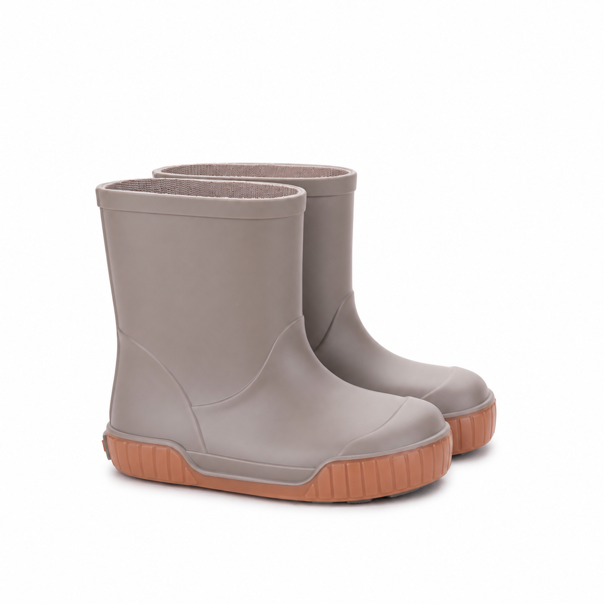 Stivali da pioggia barefoot Pau Taupe