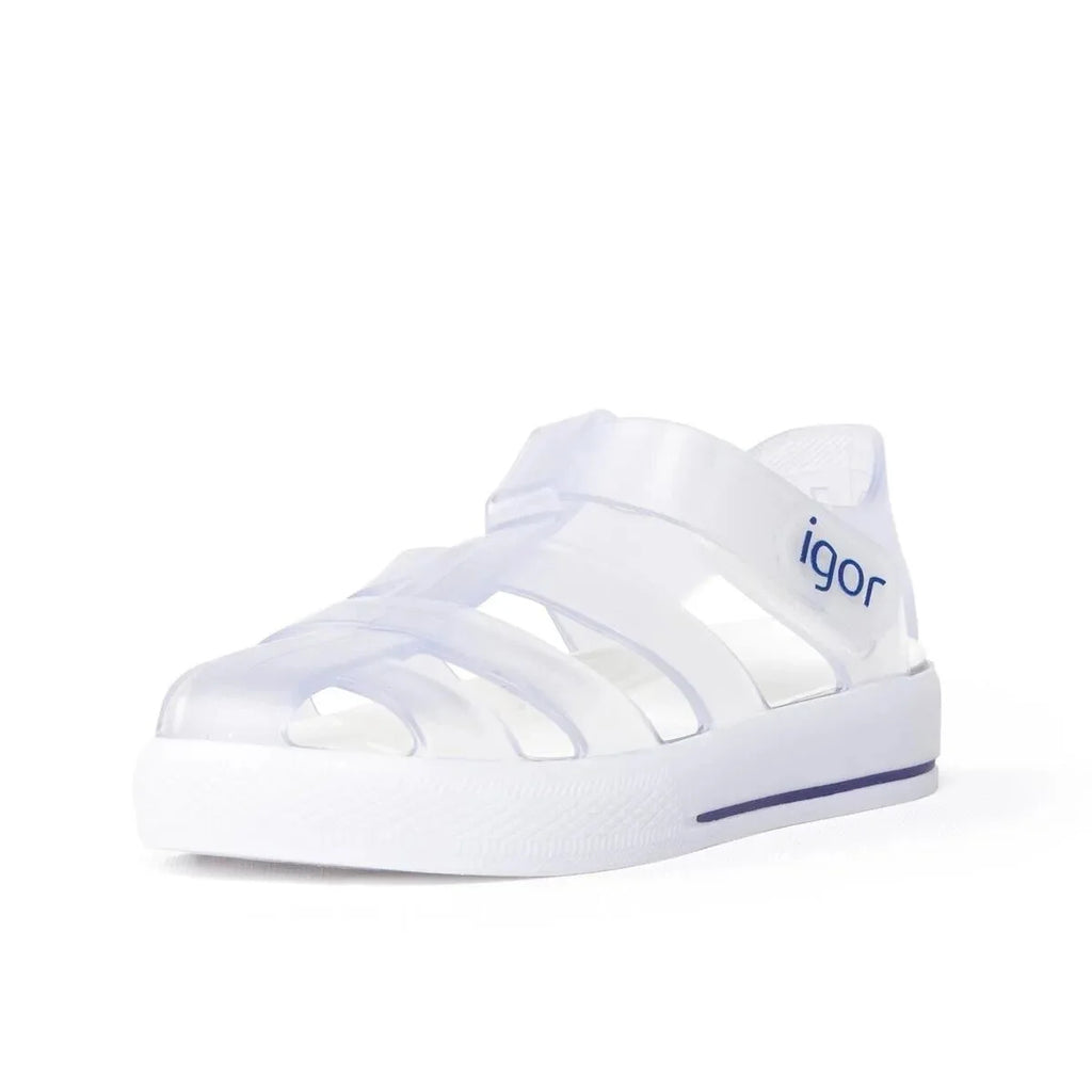 Beach Sandals, Transparent Jelly