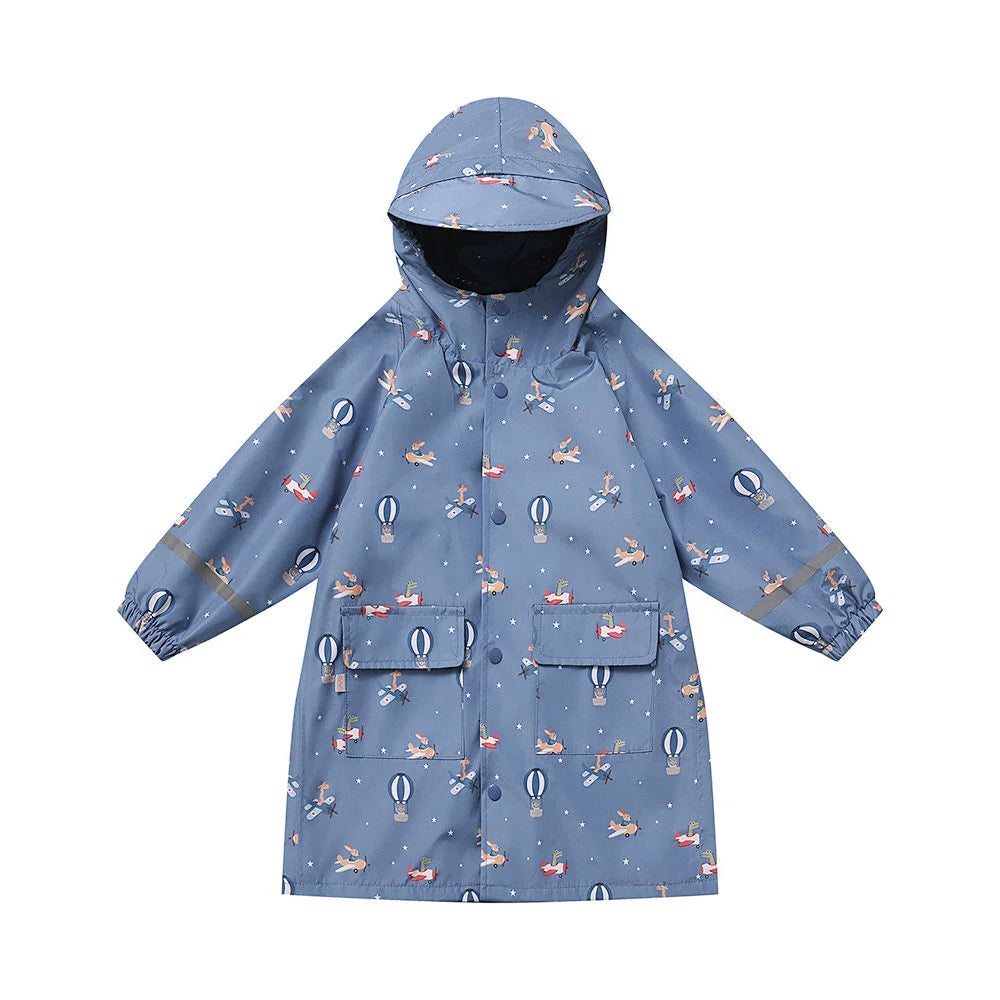 Raincoat with hood, Airplanes