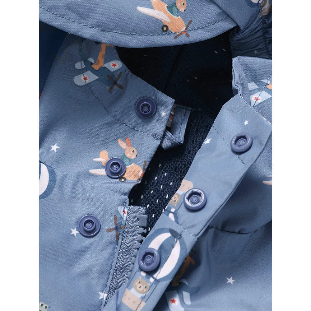 Raincoat with hood, Airplanes
