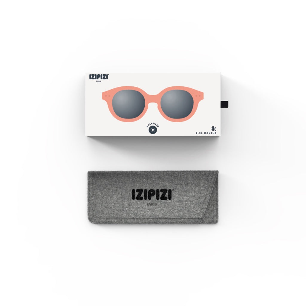 Occhiali da sole polarizzati e flessibili 9-36 mesi, Retro Apricot