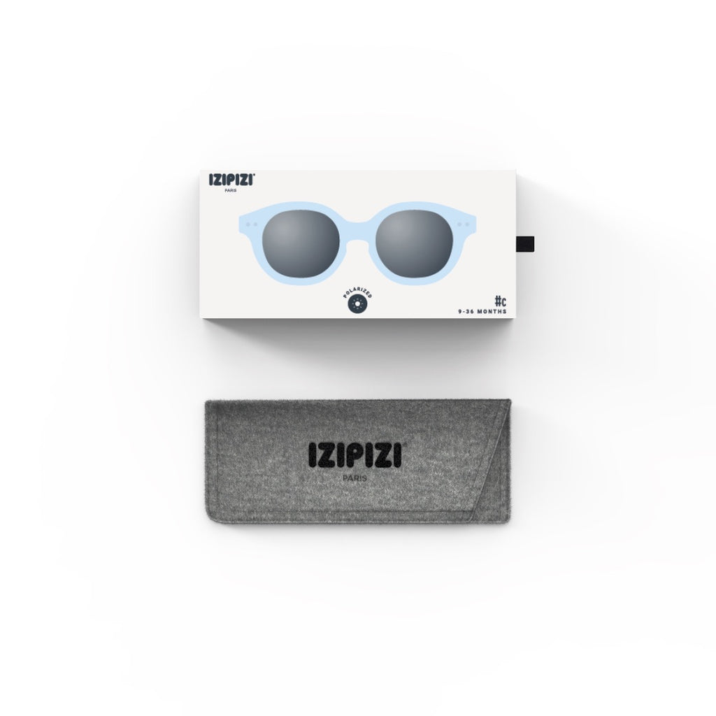Occhiali da sole polarizzati e flessibili 9-36 mesi, Retro Sweet blue