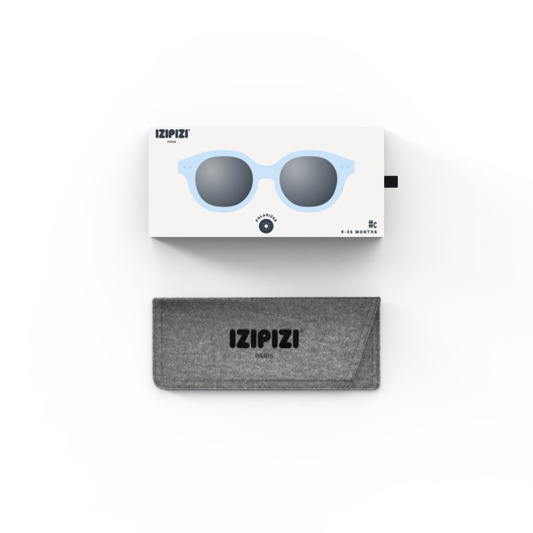 Occhiali da sole polarizzati e flessibili 9-36 mesi, Retro Sweet blue