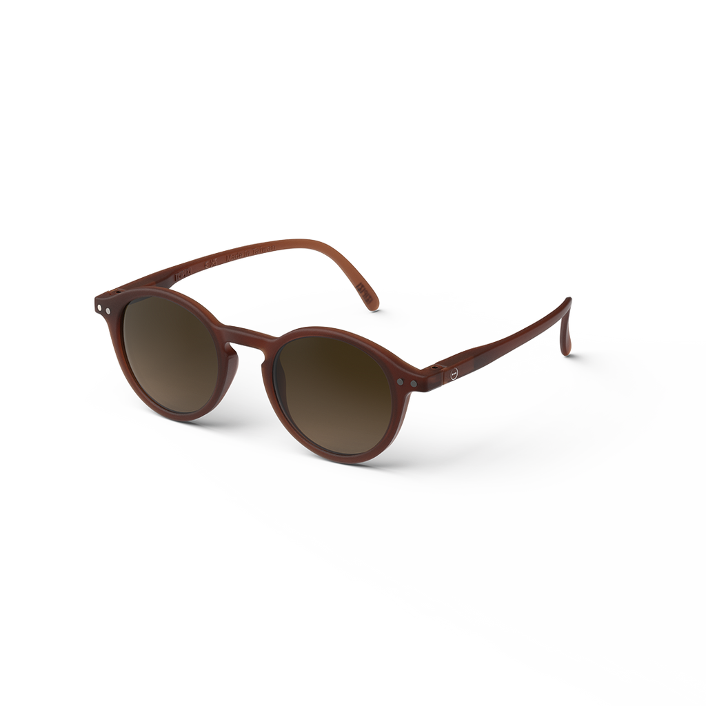 Polarized and flexible sunglasses 5-10 years, Iconic Mahogany