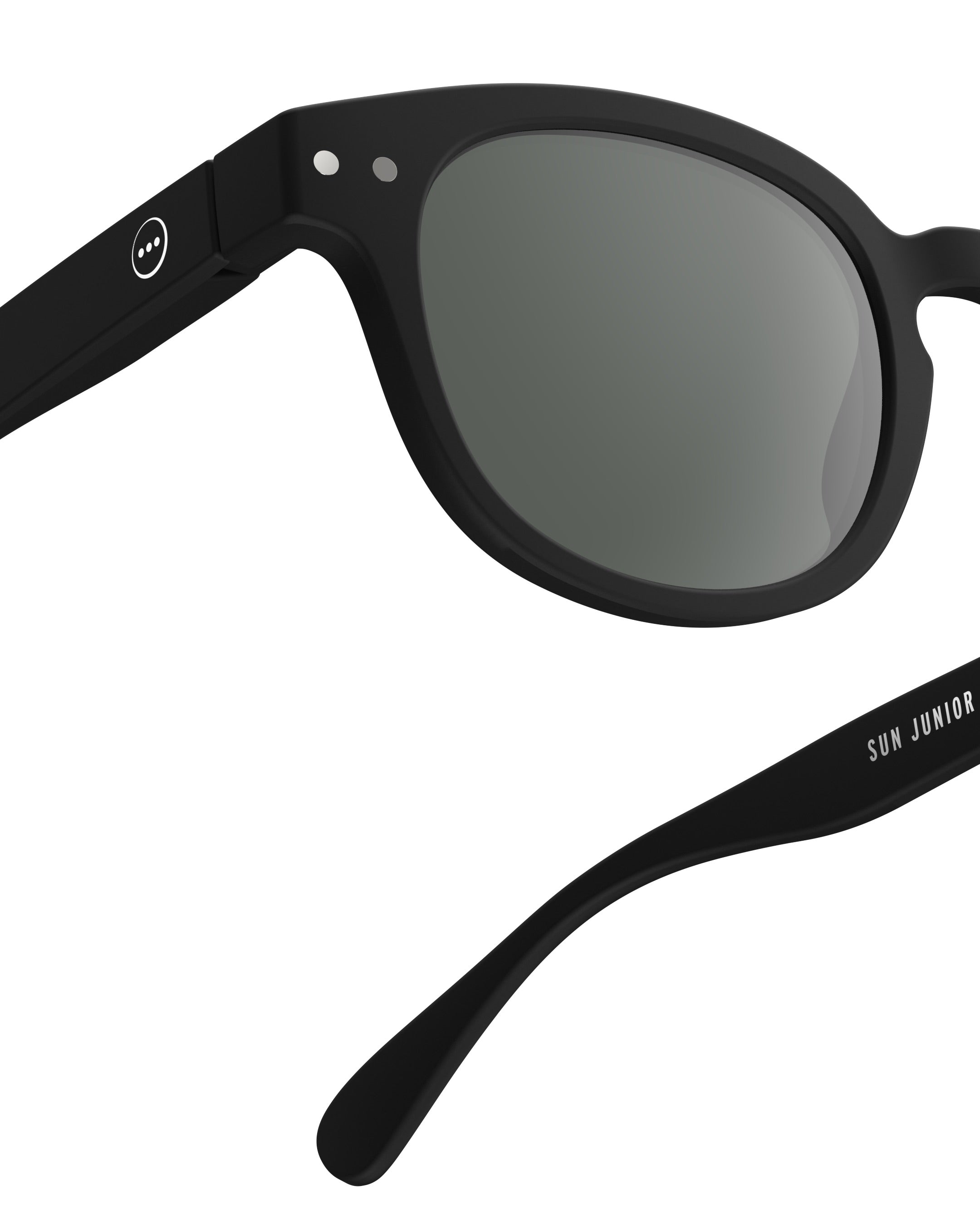 Izipizi | Occhiali da sole bambini flessibili UV400, 5-10 anni Nero