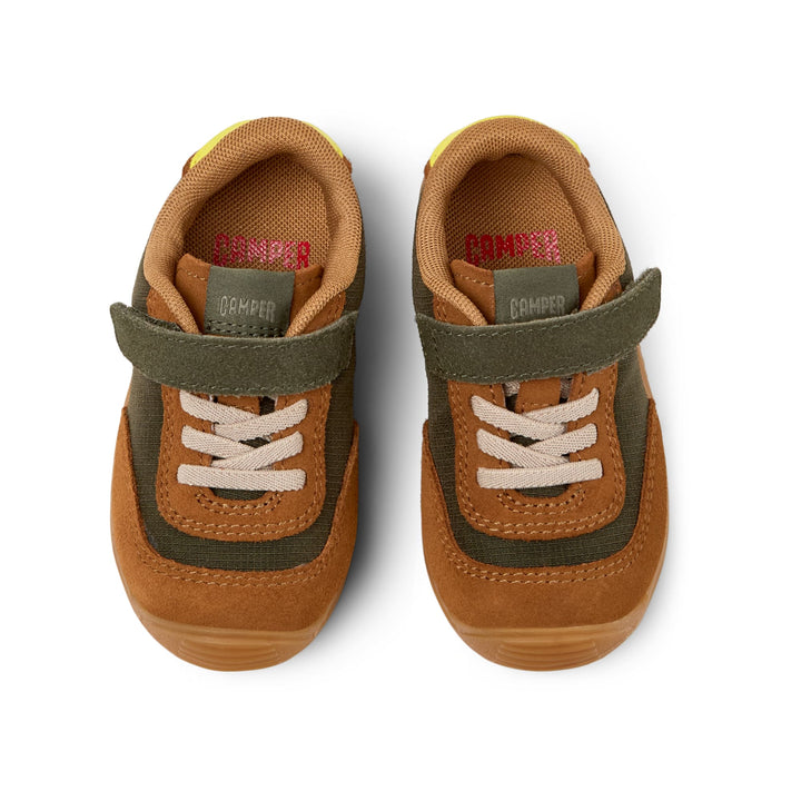 Sneaker verdi in tessuto e nabuk, Dadda | Camper per bambini