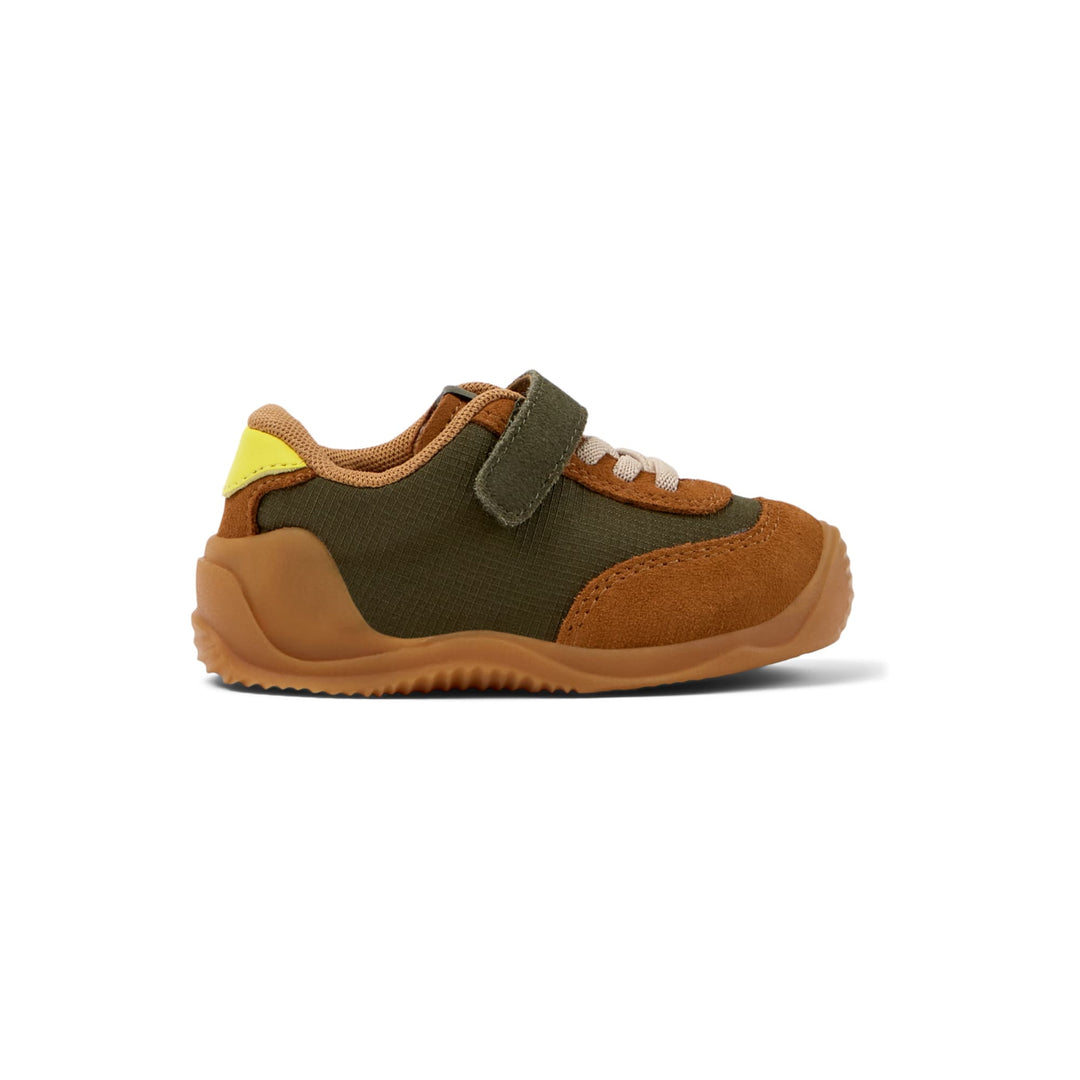 Sneaker verdi in tessuto e nabuk, Dadda | Camper per bambini