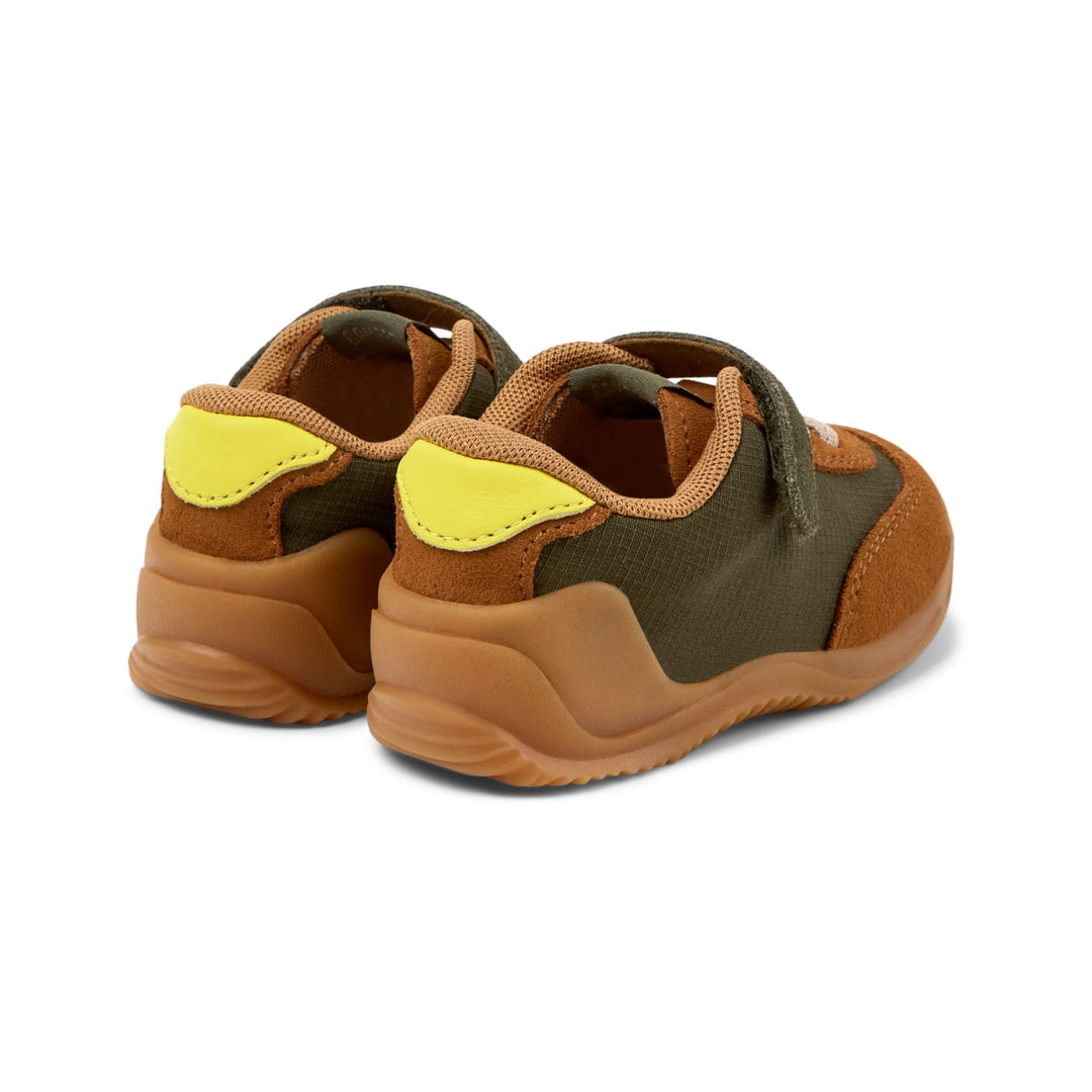 Sneaker verdi in tessuto e nabuk, Dadda | Camper per bambini