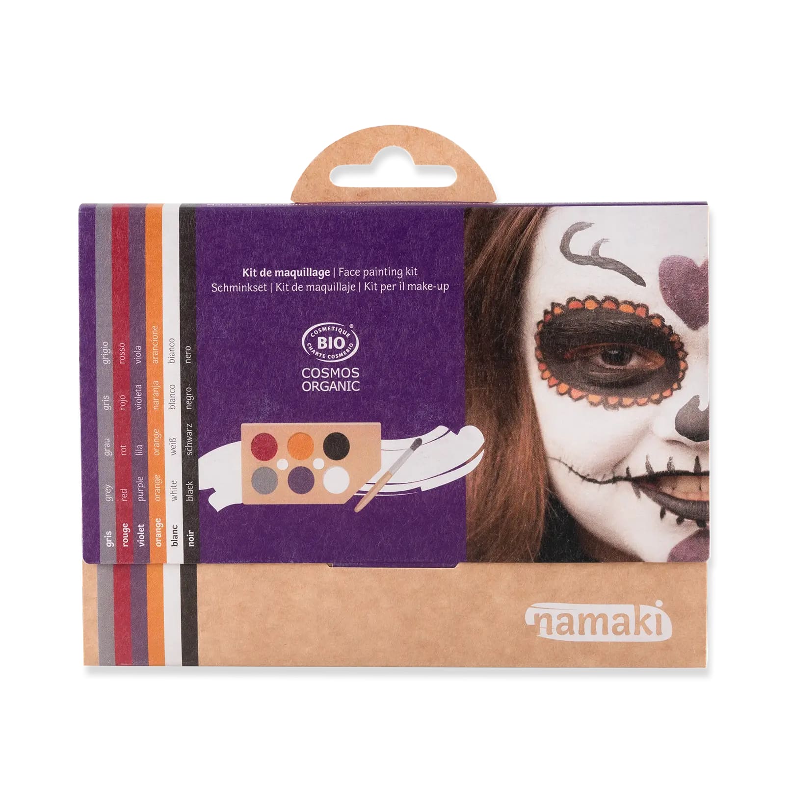 Colori bio face painting 6 colori, Mondo degli orrori