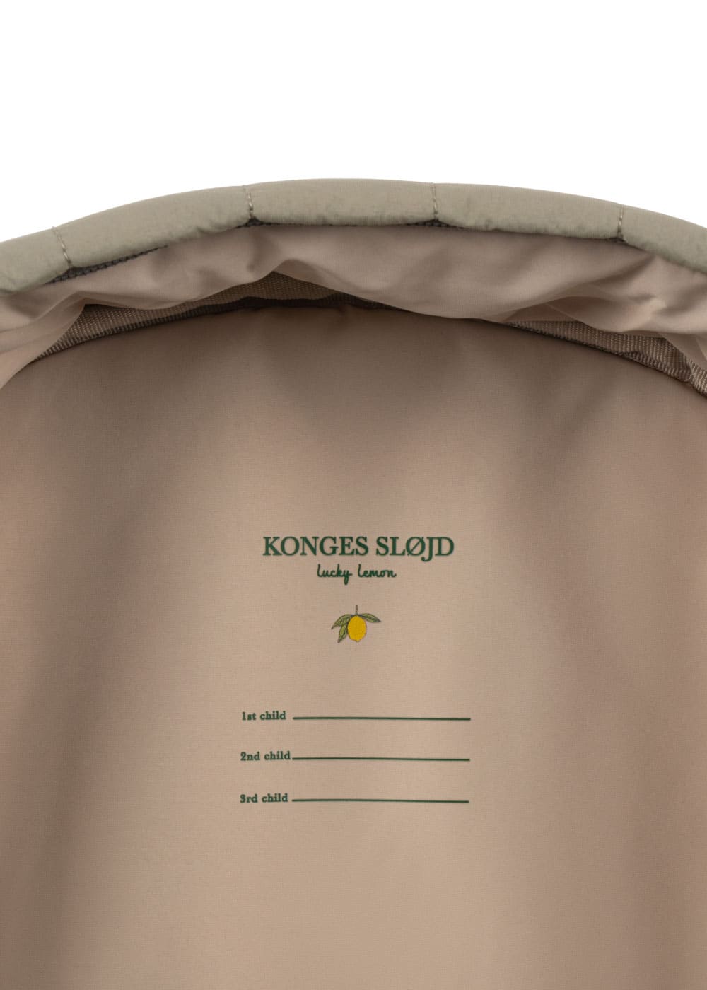Water-repellent quilted backpack, Dinosaurs