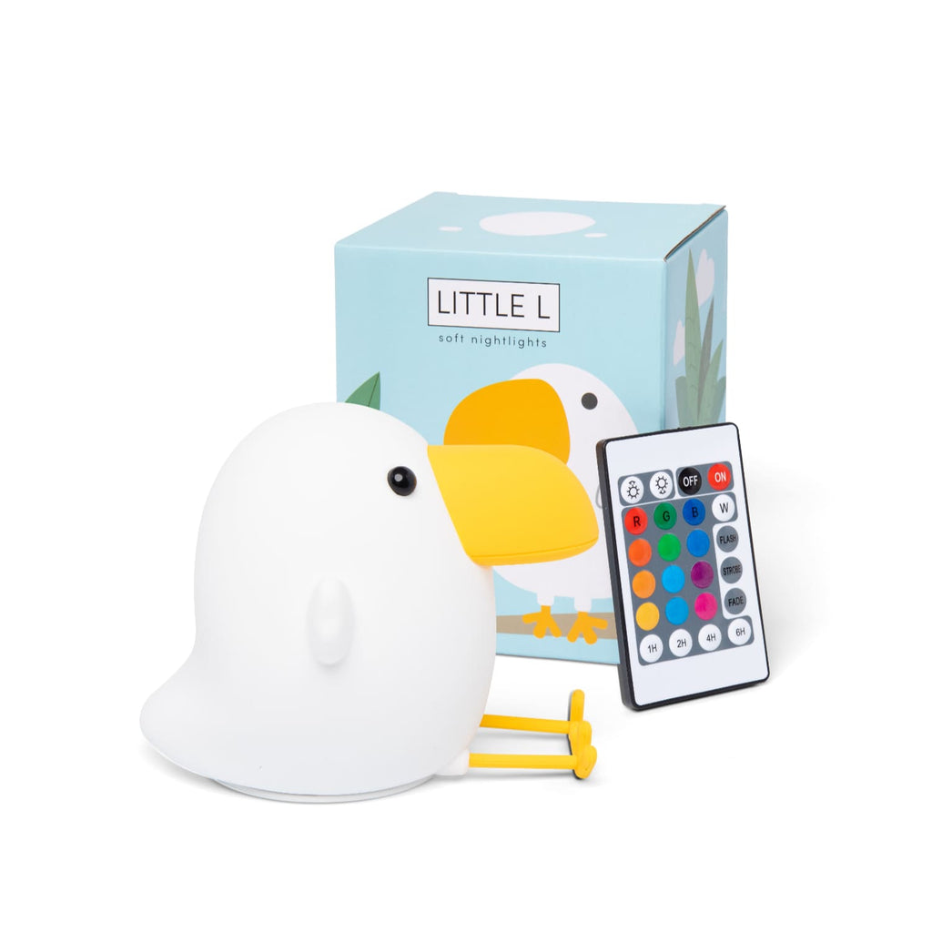 Multi-color touch night light, Toucan