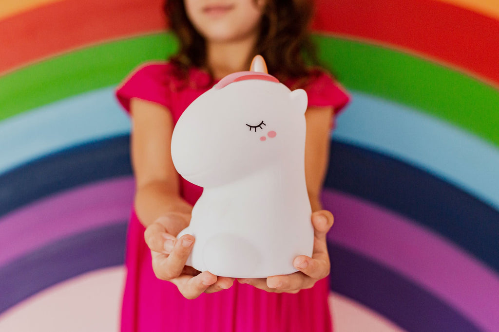 Multi-color touch night light, Unicorn
