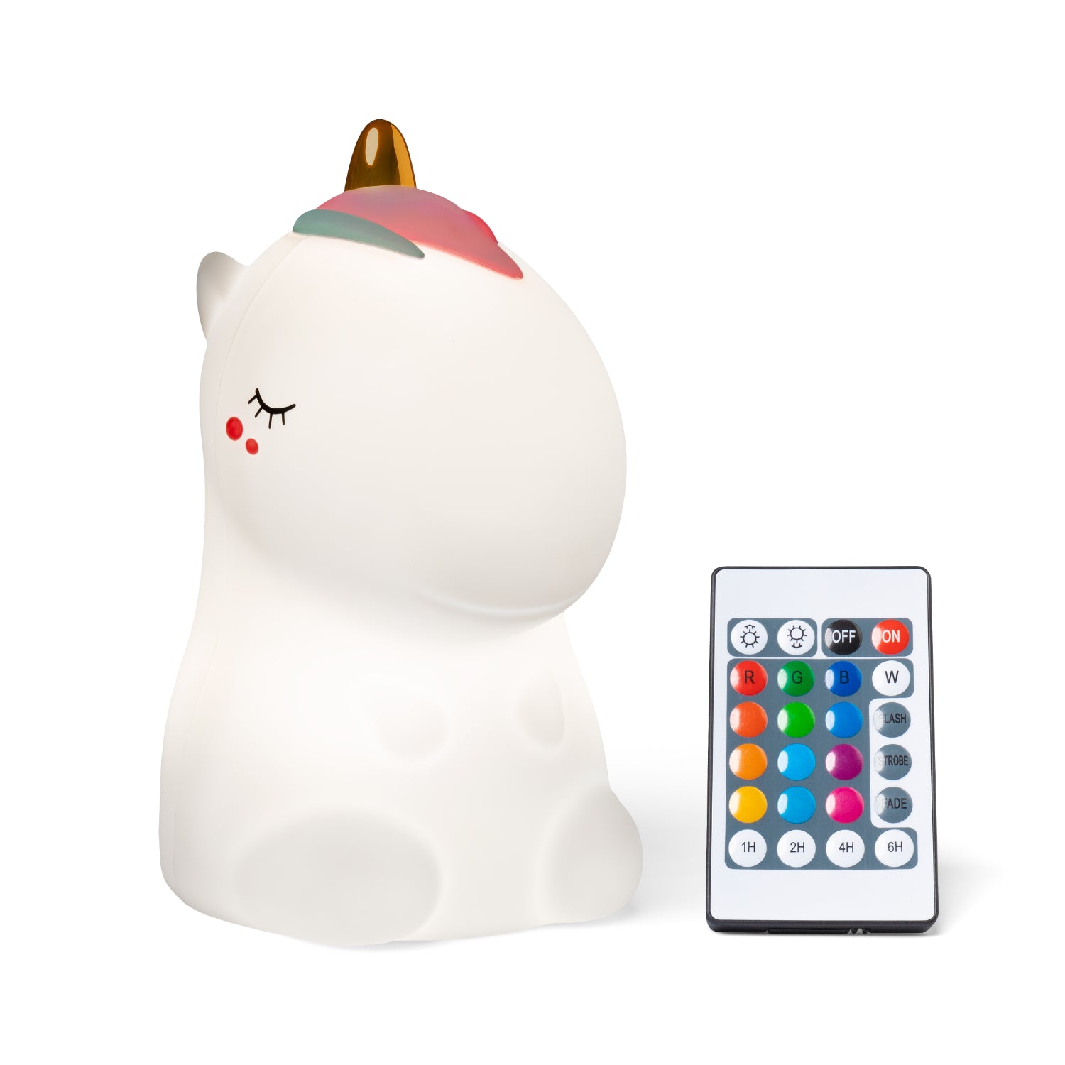 Luce notturna tattile multi colore, Unicorno