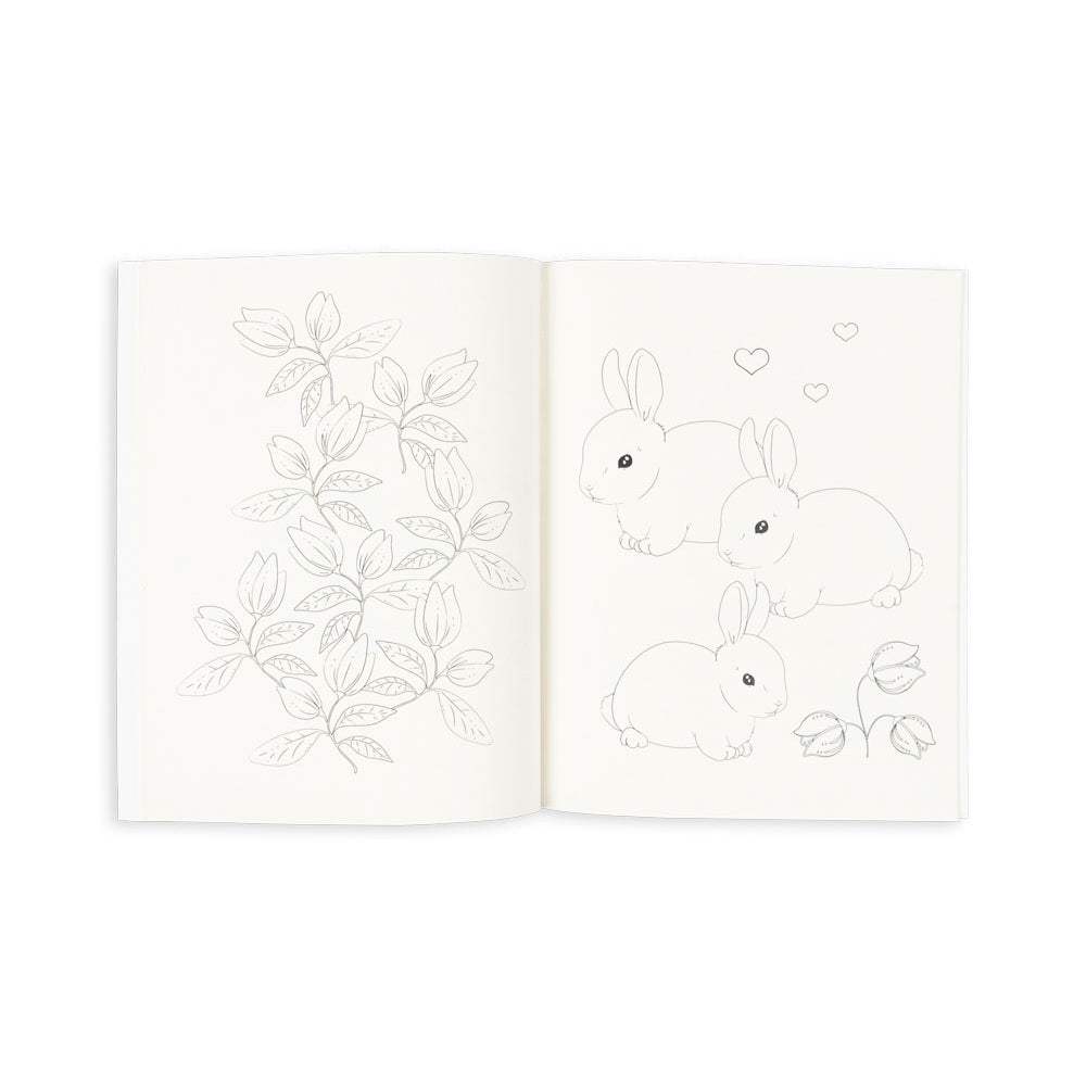Quaderno da colorare con matite, Mizumi | Konges Slojd