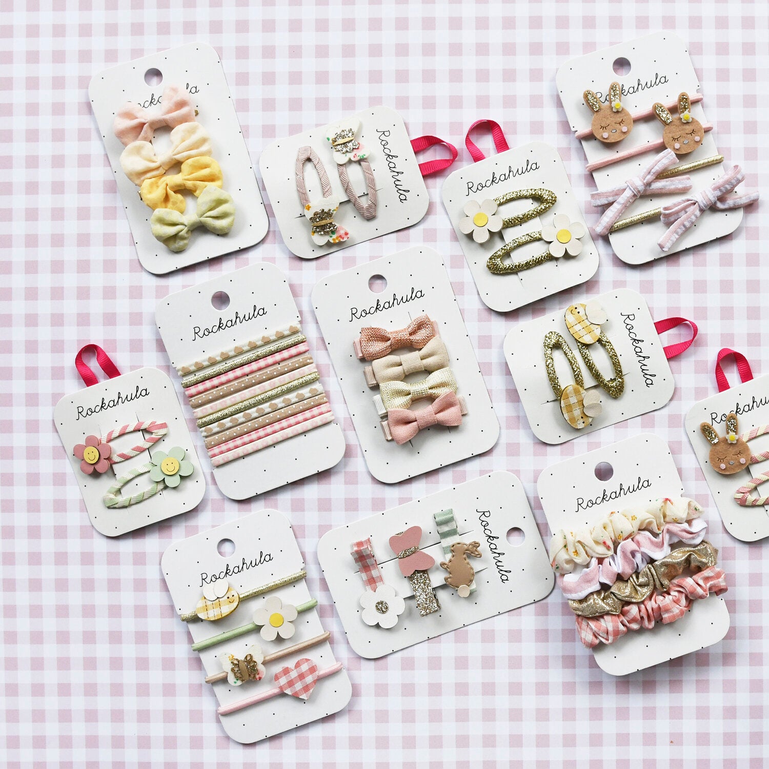 Daisy hair clips