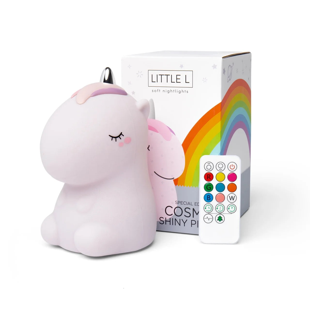 Luce notturna tattile multi colore, Unicorno rosa