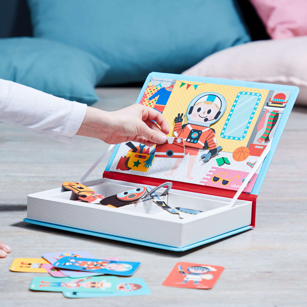 Gioco magnetico Magneti'book, Costumi bambino